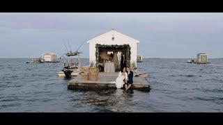 The Wedding of Deirdre & Mitch | Oyster Float Elopement | Duxbury, MA