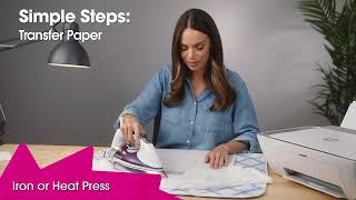 Review of Transfer Paper for Iron or Heat Press by PPD