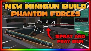 I Made A Minigun Build - Phantom Forces | Roblox