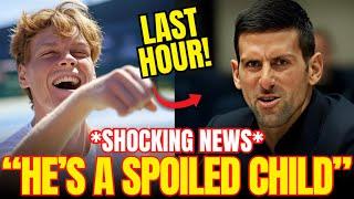 "SPOILED CHILD" DJOKOVIC EXPLODES DUE to BRUTAL FAVORITISM TOWARDS SINNER after POSITIVE DOPING TEST