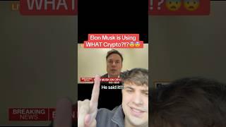 Elon Musk is Using WHAT Crypto?!?