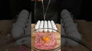 BEST COOK ASMR FOOD COOKING  - Hamburger and Cream Cheese
