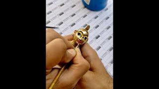 Radha Rani Eyes Makeup  #radhakrishna #laddugopal