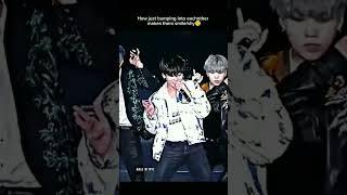 The way Jungkook got shy #taekook #tae #jk #bts #vkook #ytshorts #taekookers #kpop #kookv #vbts