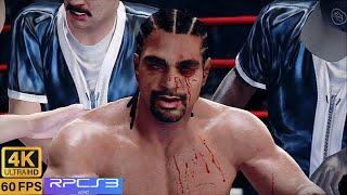 MIKE TYSON VS DAVID HAYE WINDOWS RPCS3 4kHD 60FPS FIGHT NIGHT CHAMPION RX580