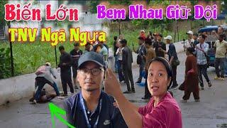 Biến lớn " Bem Nhau Giữ dội" TNV ngã  ngựa nằm gọn dưới Há..ng Chest va bất ngờ tỉnh dậy