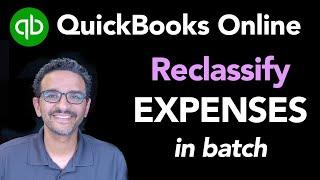 QuickBooks Online 2024: How to re-classify transactions (multiple ways)