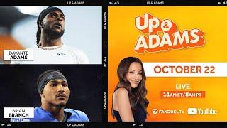 Up & Adams Show with Kay Adams! MNF Reaction, Davante Adams, Brian Branch | October 22, 2024