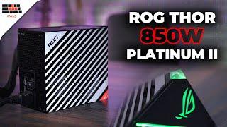 ROG Thor 850W Platinum II REVIEW - PSU with OLED display