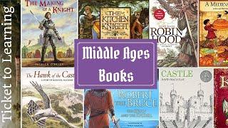 European Middle Ages Books | Homeschool Unit Study Library Books and Book Haul