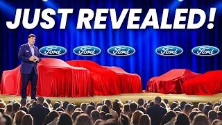 Ford CEO Reveals 5 NEW Car Models For 2025 & STUNS The Entire Car World!