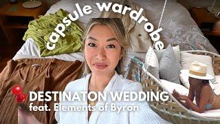 Capsule Wardrobe for Destination Wedding | Kristine Fernandez