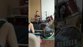Leo plays drums #kids #playdrums