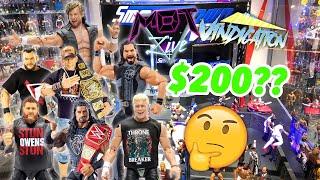 BUILDING A PIC-FED ROSTER FOR $200! WWE FIGURES!