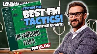 PROFESSOR'S PLAN b | Testing the Best FM24 Tactics | Football Manager 2024