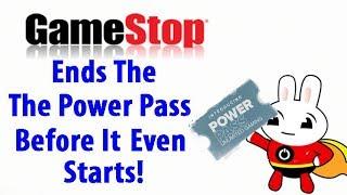 GameStop Ends The Power Pass