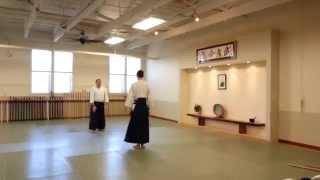 My ASU Gokyu (5th kyu) test @ Baltimore Aikido