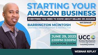 Selling on Amazon Webinar | BDCI