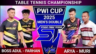 Boss Adul / Farhan SATELITE  Muri / Arya PSG Table Tennis Championship Men's Double PWI Cup 2025