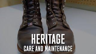 DIY Red Wing Heritage Boots Cleaning, Conditioning, and Maintenance