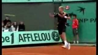 Nikolay Davydenko - Air Forehand