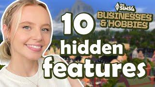 10 FEATURES you might not know in the new Business & Hobbies EP in The Sims 4 (+a bonus feature!)