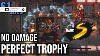 Perfect Trophy (Complete A Stage Without Taking Damage) & Stage Mastery Trophy - Streets of Rage 4