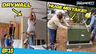 HUGE MISTAKE!! Insulation & Drywall Install | - Building a House | $475,000 Duplex Build | EP 15