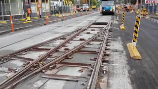 Yarra Trams Portable Temporary Tram Crossover