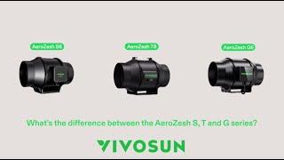 How do you choose from the VIVOSUN AeroZesh series?