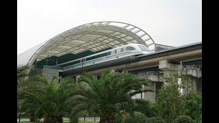 Shanghai Maglev magnet levitation train 420 km/h