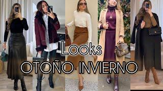 Looks y Outfits ROPA DE TEMPORADA OTOÑO INVIERNO 2024/25 Moda Mujer OUTFITS