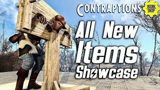 Fallout 4 Contraptions DLC - All New Items Showcase