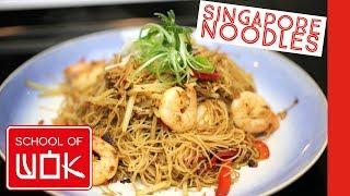 Delicious Singapore Noodles Stir Fry Recipe!