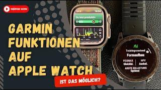Garmin training functions on the Apple Watch Ultra 2? I'm excited :)