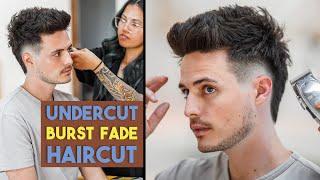 Disconnected Burst Fade | Mens Haircut & Style 2022