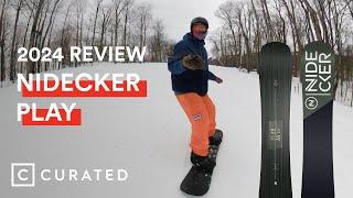 2024 Nidecker Play Snowboard Review | Curated