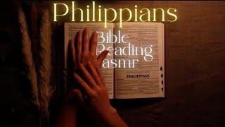 Bible ASMR - Whispering Philippians (with music option)