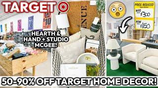 *50-90% OFF* TARGET HOME DECOR CLEARANCE STORE  | Studio McGee + Hearth & Hand Decor + Furniture