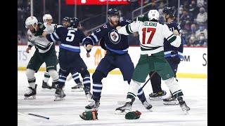 Minnesota Wild Playing On The Edge  - Fights, Big Hits, and Brawls