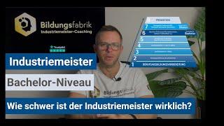 Industriemeister (IHK) - Wie schwer ist der Industriemeister wirklich?