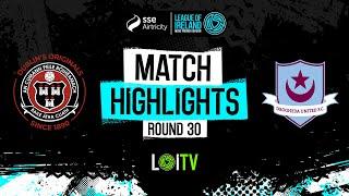 SSE Airtricity Men's Premier Division Round 30 | Bohemians 0-1 Drogheda United | Highlights