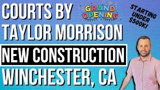 New Homes in Winchester, CA - GRAND OPENING - Courts by Taylor Morrison