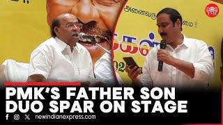 PMK founder Ramadoss, son Anbumani clash over induction of grandson as youth wing leader