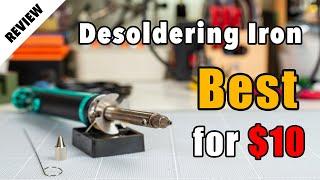 Best $10 Electric Desoldering Iron | YIHUA 929D-V