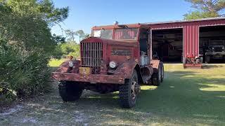 1943 Federal 606D Backing Into Garage 3 29 2024