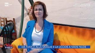 Gravina di Puglia, dà fuoco alla moglie e la uccide a mani nude  - La vita in diretta 08/10/2024