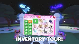 HUGE INVENTORY TOUR! HOW DID I BECOME SO RICH? in Adopt me!