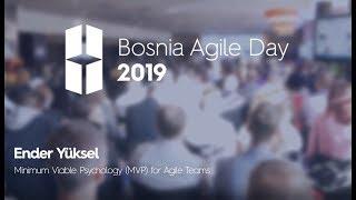 BA Day 2019: Ender Yüksel - Minimum Viable Psychology (MVP) for Agile Teams