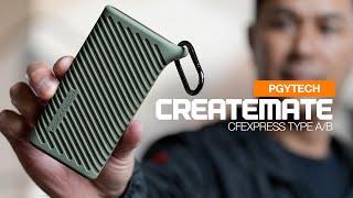 EDC Must Have - PGYTECH CreateMate CFExpress Type A & B Card Reader